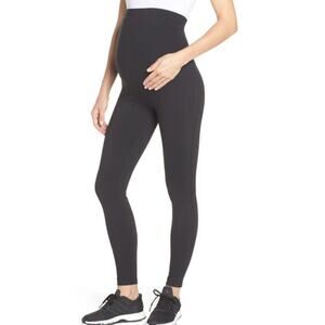 Zella Mamasana Live In Maternity Ankle Leggings Black XS